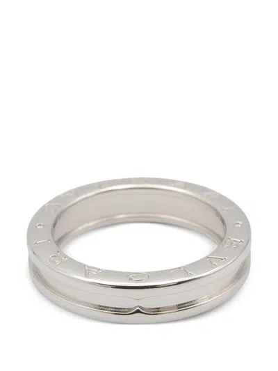 Pre-owned Bvlgari 2010s B-zero1 Ring In Silver