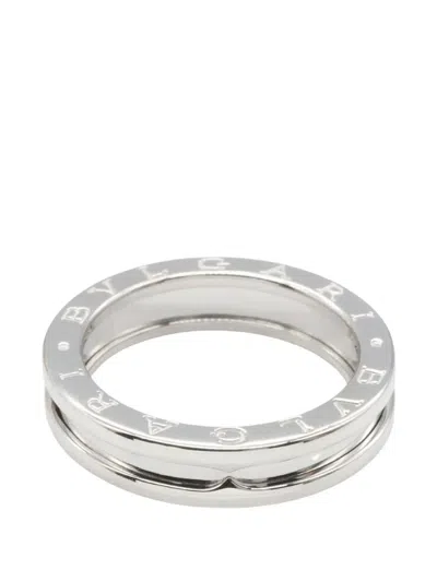 Pre-owned Bvlgari 2010s B-zero1 Ring In Silver