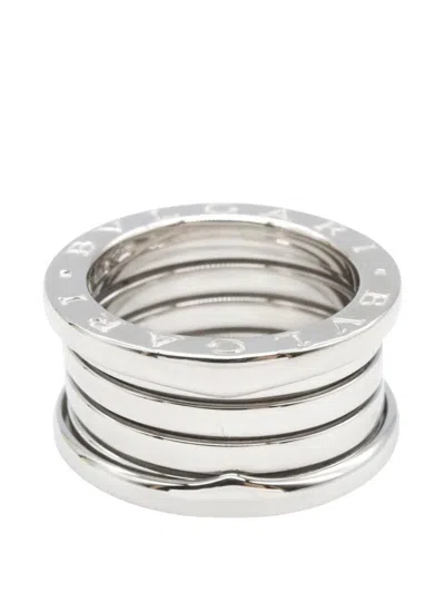 Pre-owned Bvlgari 2010s B-zero1 Ring In Silver