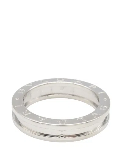 Pre-owned Bvlgari 2010s B-zero1 Ring In Silver