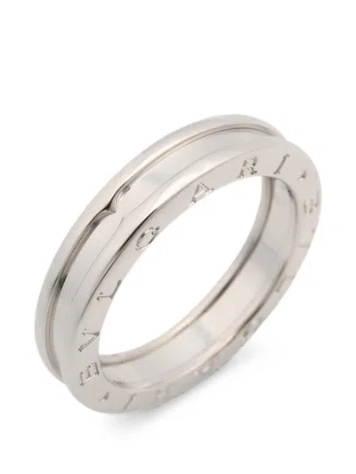 Pre-owned Bvlgari 2010s B-zero1 Ring In Silver