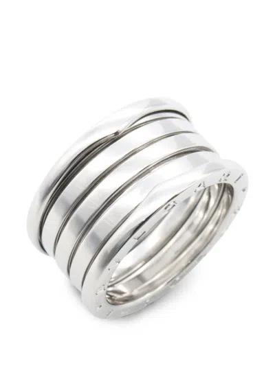 Pre-owned Bvlgari 2010s B-zero1 Ring In Silver