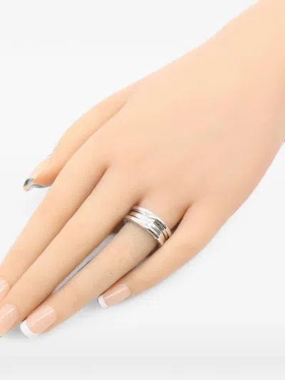 Pre-owned Bvlgari 2010s B.zero1 Ring In Silver