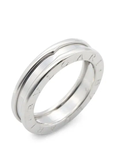 Pre-owned Bvlgari 2010s B-zero1 Ring In Silver