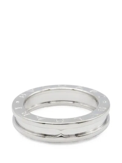 Pre-owned Bvlgari 2010s B-zero1 Ring In Silver