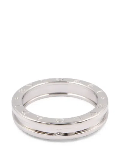 Pre-owned Bvlgari 2010s B-zero1 Ring In Silver