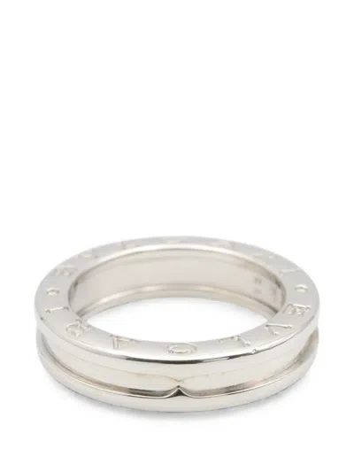 Pre-owned Bvlgari 2010s B-zero1 Ring In Silver
