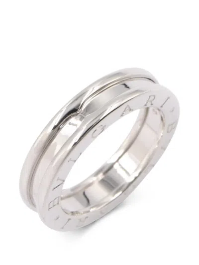 Pre-owned Bvlgari 2010s B-zero1 Ring In Silver