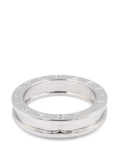 Pre-owned Bvlgari 2010s B-zero1 Ring In Silver