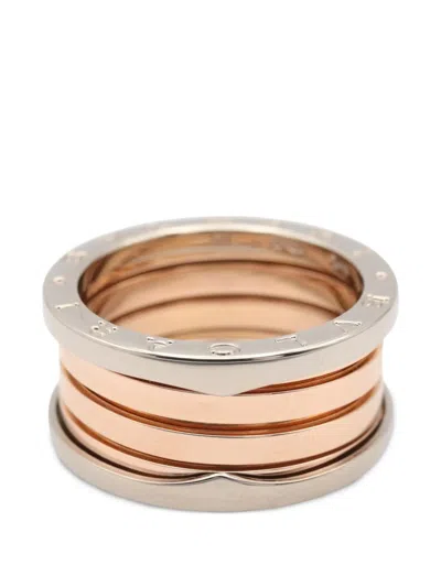 Pre-owned Bvlgari 2010s B-zero1 Ring In Silver