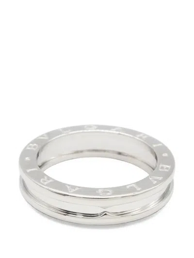 Pre-owned Bvlgari 2010s B-zero1 Ring In Silver