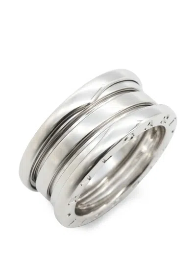 Pre-owned Bvlgari 2010s B-zero1 Ring In Silver