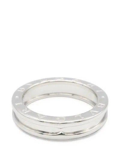Pre-owned Bvlgari 2010s B-zero1 Ring In Silver