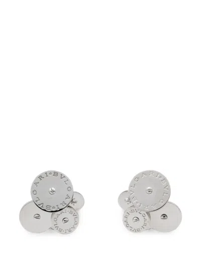 Pre-owned Bvlgari 2010s Chikladi Earrings In Silver