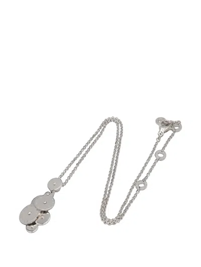 Pre-owned Bvlgari 2010s Cicladi Necklace In Silver