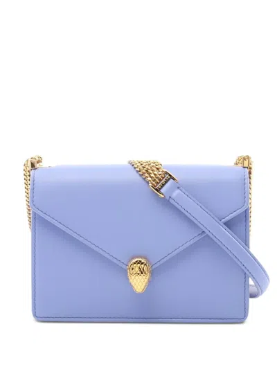 Pre-owned Bvlgari 2010s Forever Snakehead Flap Shoulder Bag
