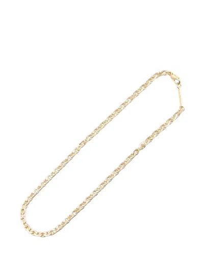 Pre-owned Bvlgari 2010s Link Necklace In Gold