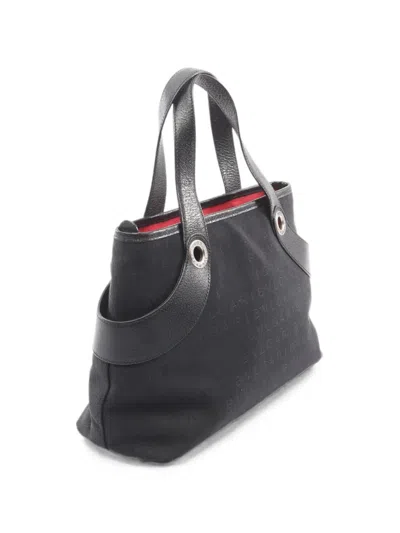 Pre-owned Bvlgari 2010s Logomania Tote Bag In Black