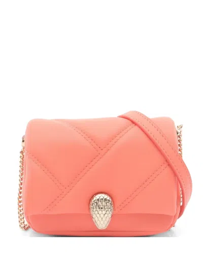 Pre-owned Bvlgari 2010s Micro Serpenti Shoulder Bag In Pink
