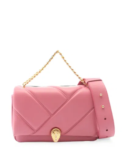 Pre-owned Bvlgari 2010s Serpenti Cabochon Chain Handbag In Pink