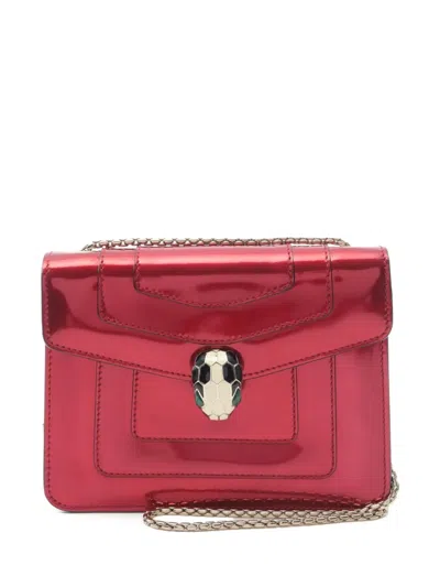 Pre-owned Bvlgari 2010s Serpenti Forever Chain Cross Body Bag