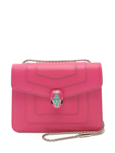 Pre-owned Bvlgari 2010s Serpenti Forever Chain Shoulder Bag