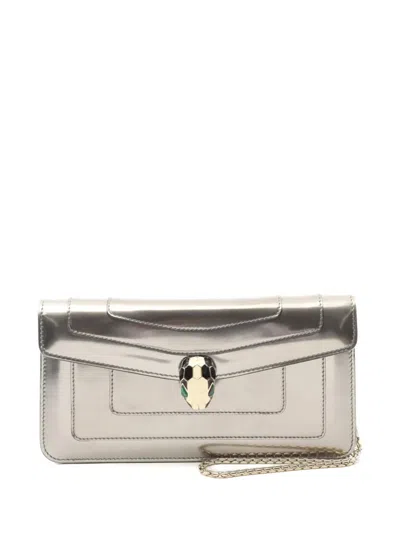 Pre-owned Bvlgari 2010s Serpenti Forever Chain Shoulder Bag