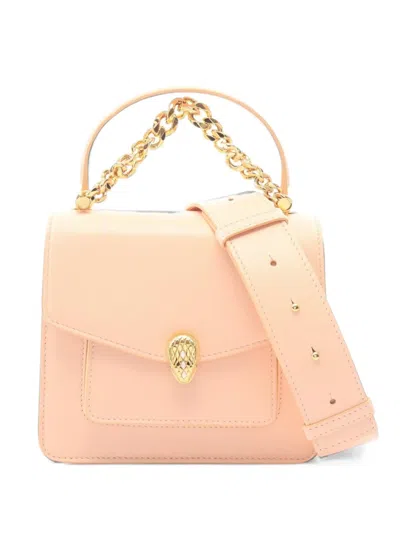 Pre-owned Bvlgari 2010s Serpenti Forever Shoulder Bag In Pink