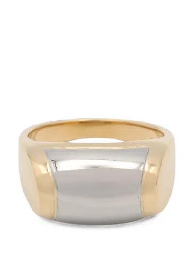 Pre-owned Bvlgari 2010s Tronchetto Ring In Gold
