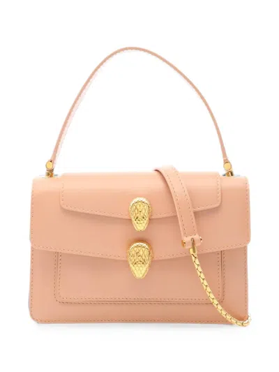 Pre-owned Bvlgari 2010s X Alexander Wang Serpenti Shoulder Bag In Pink