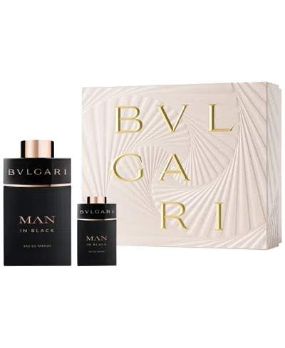 Bvlgari 2-pc. Man In Black Eau De Parfum Gift Set In Transparent