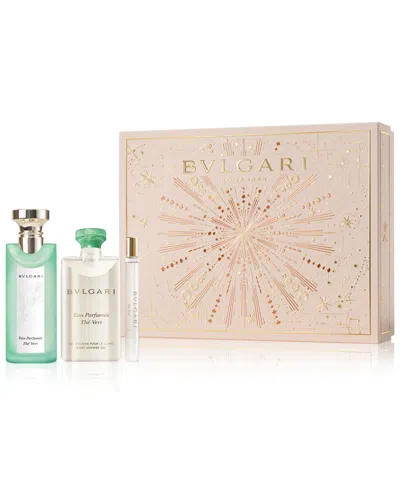 Bvlgari 3-piece Eau Parfumee The Vert Eau De Toilette Gift Set In No Color
