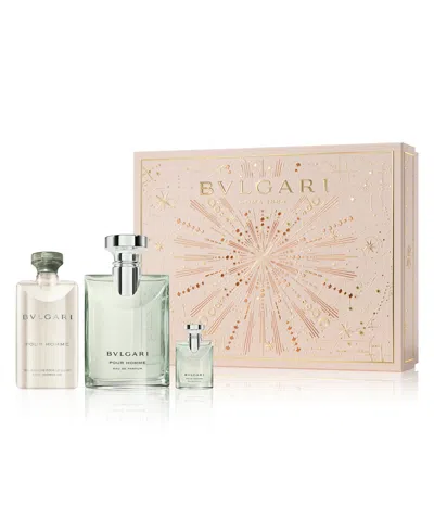 Bvlgari 3-piece Pour Homme Eau De Parfum Gift Set In No Color