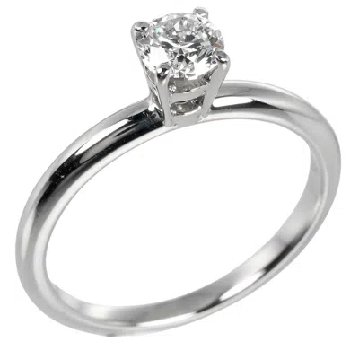 Pre-owned Bvlgari 950 Band Ring () In Silver