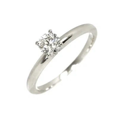 Pre-owned Bvlgari 950 Band Ring () In Silver