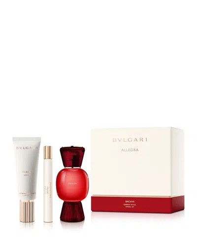 Bvlgari Allegra Baciami Ritual Gift Set In Transparent