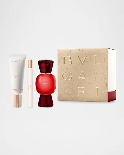 Bvlgari Allegra Holiday 3-piece Gift Set In Transparent