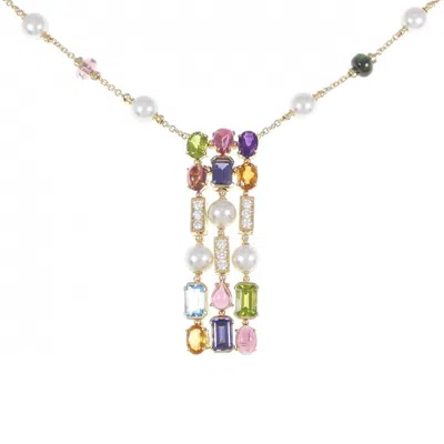 Pre-owned Bvlgari Allegra Yellow Gold (18k) Necklace ()