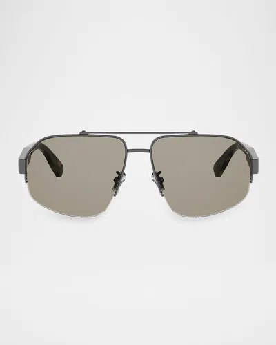 Bvlgari Aluminiu Sunglasses In Gray