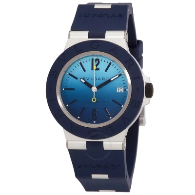 Bvlgari Aluminium Capri Edition Automatic Blue Dial Men's Watch 103815