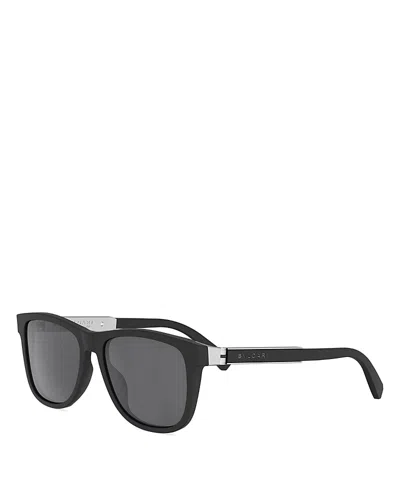 Bvlgari Aluminium Square Sunglasses, 54mm In Black