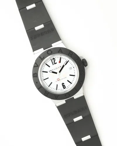Bvlgari Aluminium Steve Aoki 40mm Ref Bb40at Watch In Black