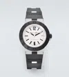 Bvlgari Aluminium Titanium Watch In Black