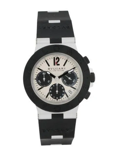 Pre-owned Bvlgari Aluminium Watch In Multi