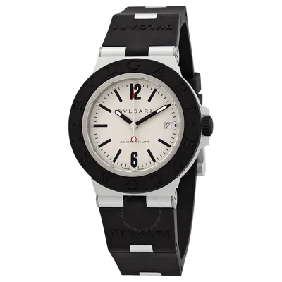Bvlgari Aluminum Automatic Grey Dial Men's Watch 103382 In Black