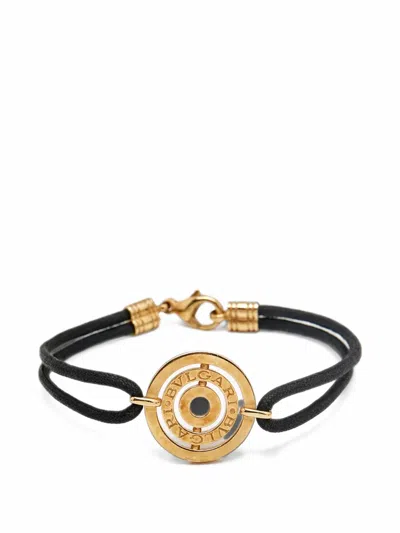 Pre-owned Bvlgari Astrale Cord Bracelet In Gold
