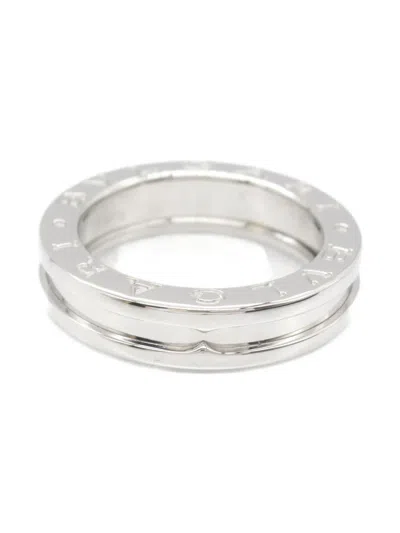 Pre-owned Bvlgari 18k White Gold B-zero1 Ring