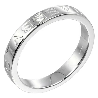Pre-owned Bvlgari B. Zero1 (18k) Band Ring () In White
