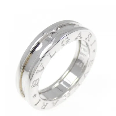 Pre-owned Bvlgari B. Zero1 (18k) Band Ring () In White