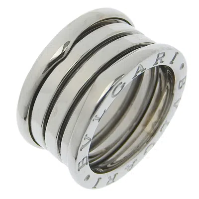 Pre-owned Bvlgari B. Zero1 (18k) Band Ring () In White
